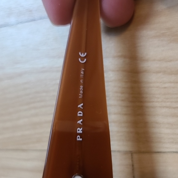 Prada Soft Brown SPR 09G Sunglasses - Picture 5 of 7